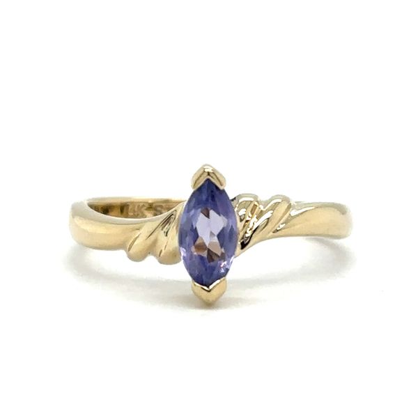 Estate 14K Yellow Gold Tanzanite Ring Georgetown Jewelers Wood Dale, IL