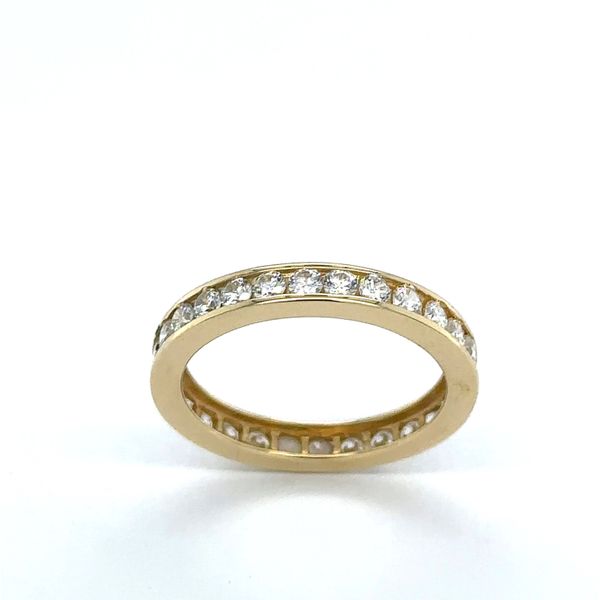 Estate CZ Eternity Band Georgetown Jewelers Wood Dale, IL