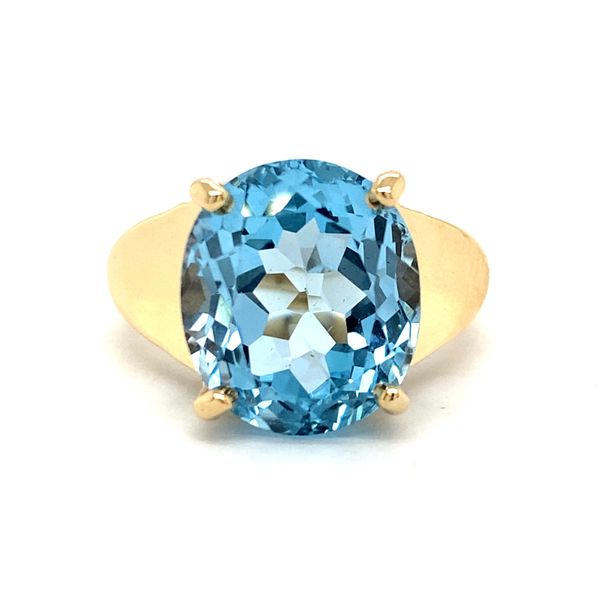 Estate Blue Topaz Ring Georgetown Jewelers Wood Dale, IL