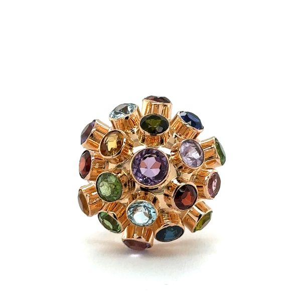 Estate Multi Colored Gemstone 