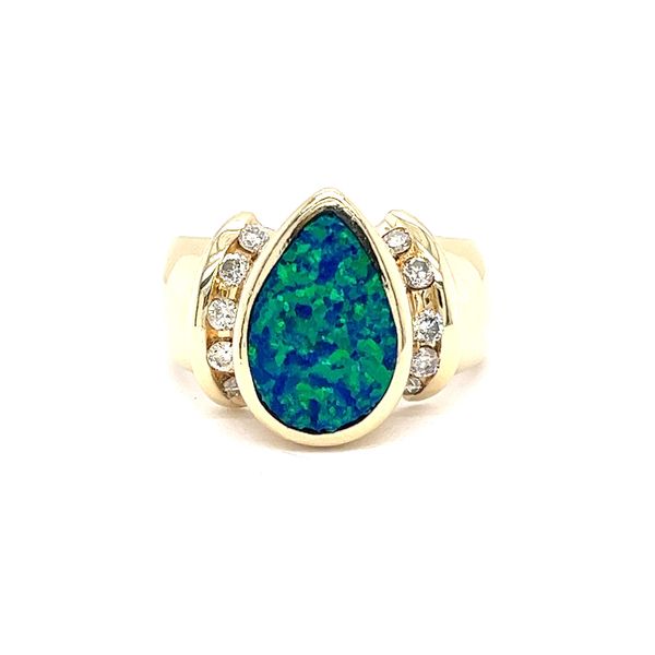 Estate Imitation Opal Ring Georgetown Jewelers Wood Dale, IL