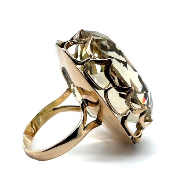 Estate Honey Quartz Ring Image 3 Georgetown Jewelers Wood Dale, IL