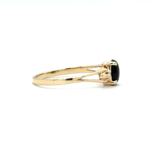 Estate Black Star Sapphire Ring Image 2 Georgetown Jewelers Wood Dale, IL