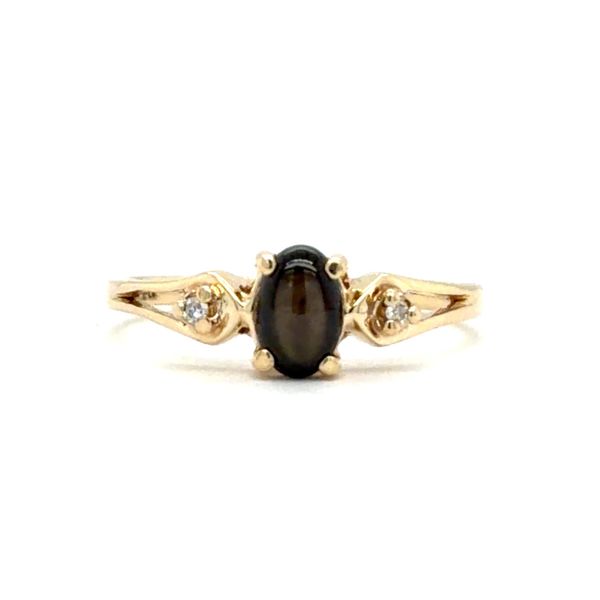 Estate Black Star Sapphire Ring Georgetown Jewelers Wood Dale, IL
