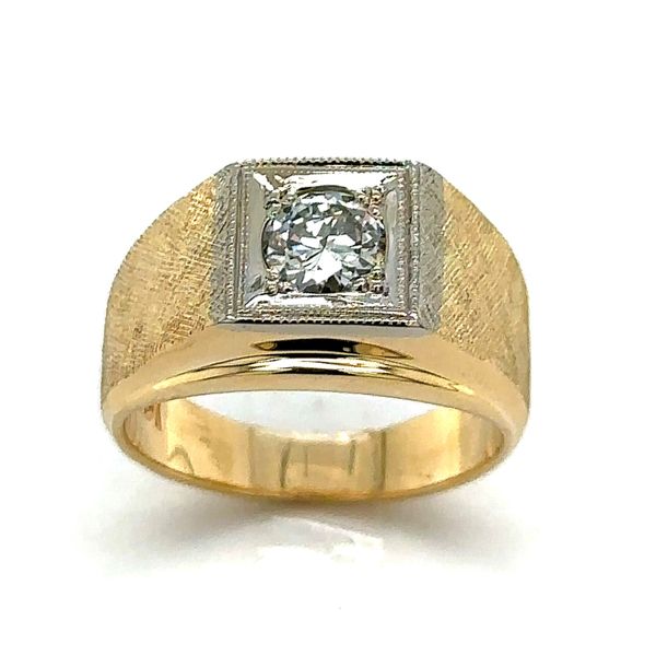 Estate 14K Yellow Gold Diamond Ring Georgetown Jewelers Wood Dale, IL