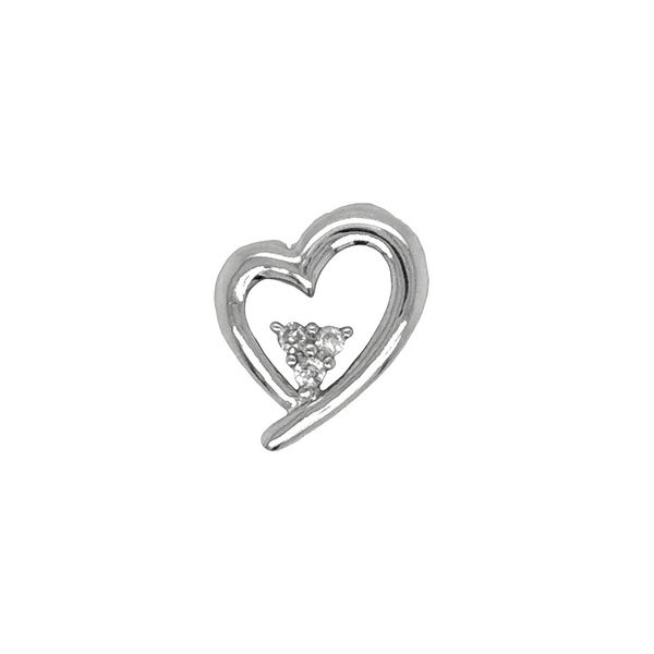 Estate Diamond Heart Pendant Georgetown Jewelers Wood Dale, IL