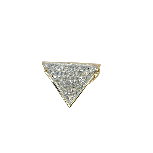 Estate Yellow Gold Diamond Enhancer Slide Pendant Georgetown Jewelers Wood Dale, IL