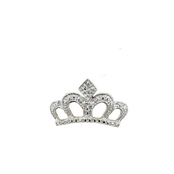 Estate Gold and Diamond Princess Tiara pendant Georgetown Jewelers Wood Dale, IL