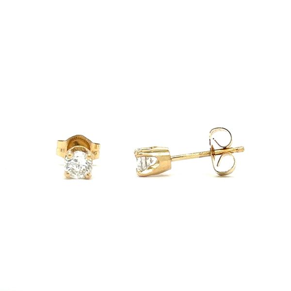 Estate 14KY 0.30ctw Diamond Studs Georgetown Jewelers Wood Dale, IL