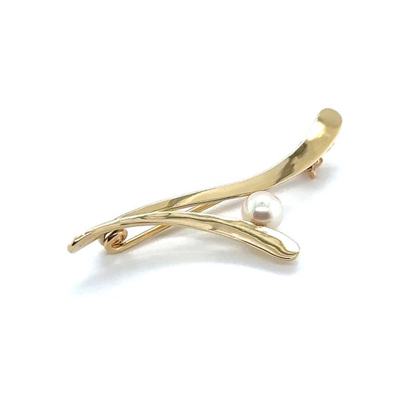 Estate 14K Yellow Gold Pearl Pin Georgetown Jewelers Wood Dale, IL