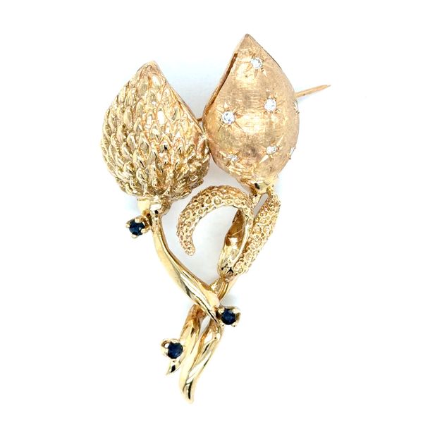 Estate Karbra 1963 Flower Buds Brooch Georgetown Jewelers Wood Dale, IL