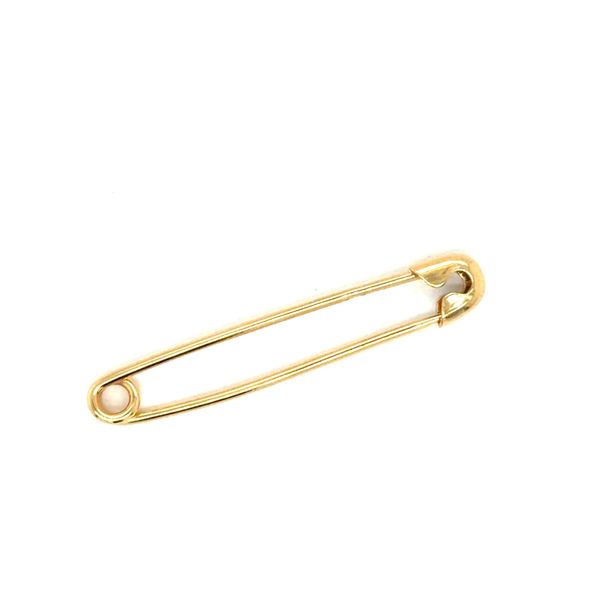 Estate 18K Yellow Gold Safety Pin Georgetown Jewelers Wood Dale, IL
