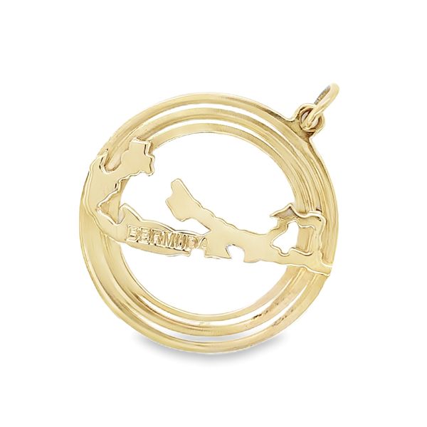 Estate 14K Yellow Gold Bermuda Charm Georgetown Jewelers Wood Dale, IL