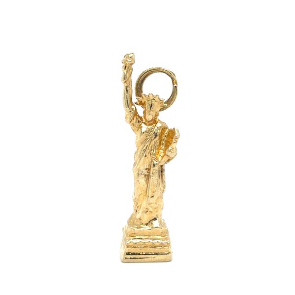 Estate 14K Yellow Gold Statue of Liberty Charm Georgetown Jewelers Wood Dale, IL