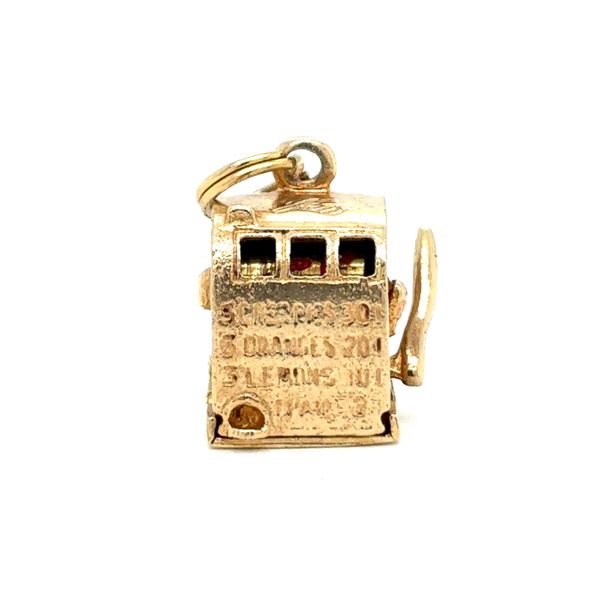 Estate 14K Yellow Gold Slot Machine Charm Georgetown Jewelers Wood Dale, IL