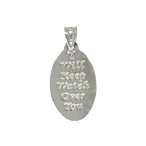 Estate Gold Guardian Angel Medal Image 2 Georgetown Jewelers Wood Dale, IL