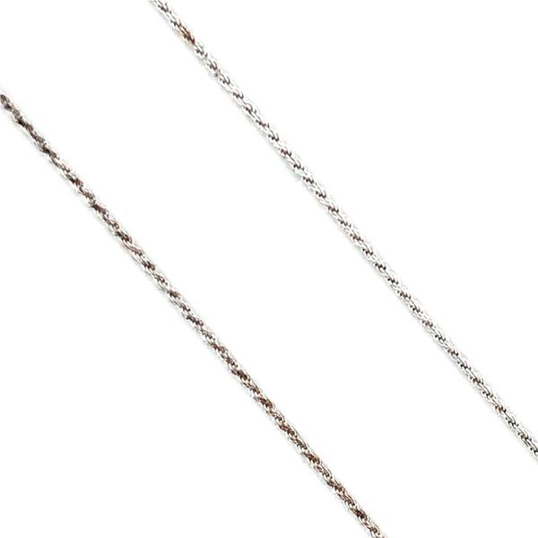Silver D/C Thin Rope Chain Georgetown Jewelers Wood Dale, IL