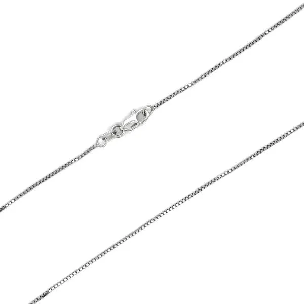 Estate Silver Box Chain 18\