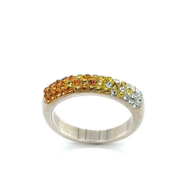Estate Yellow Crystal Ring Georgetown Jewelers Wood Dale, IL