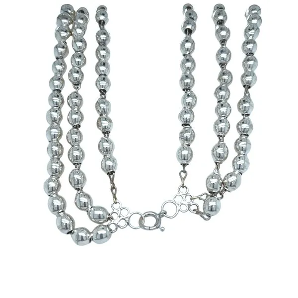 Estate Triple Strand Bead Necklace Image 2 Georgetown Jewelers Wood Dale, IL