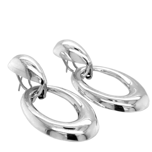 Estate Interchaneable Doorknocker Earrings with 4 Hoops Georgetown Jewelers Wood Dale, IL