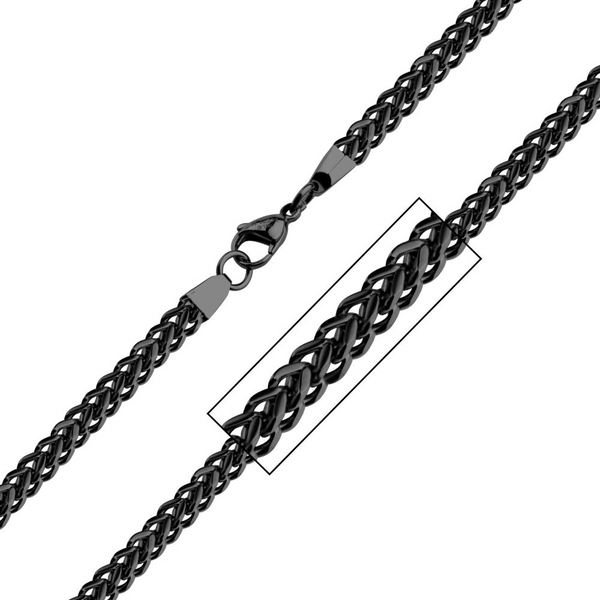 Stainless Steel Franco Chain 24