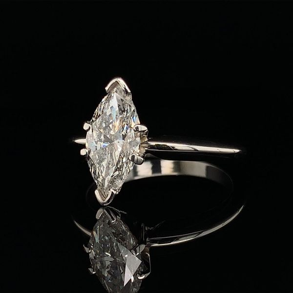 1.51Ct Marquise Cut Solitaire Diamond Engagement Ring Image 2 Geralds Jewelry Oak Harbor, WA