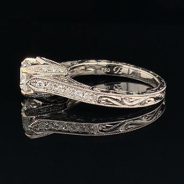 Forever Ten Hearts and Arrows Cut Diamond Engagement Ring Image 2 Geralds Jewelry Oak Harbor, WA