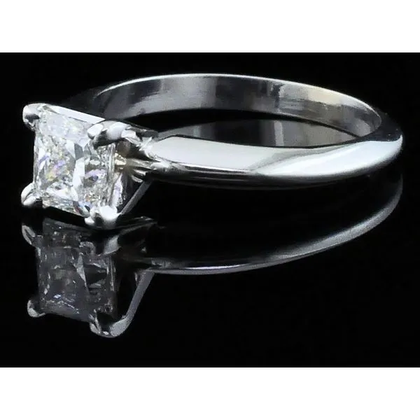 Firemark Princess Cut Diamond Solitaire Engagement Ring Image 2 Geralds Jewelry Oak Harbor, WA