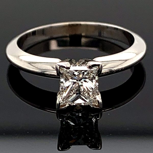 Princess Cut Diamond Solitaire Engagement Ring Geralds Jewelry Oak Harbor, WA