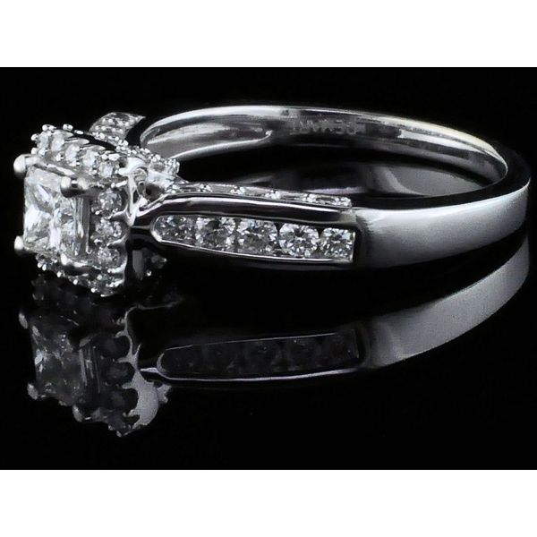 Princess Cut Diamond Engagement Ring Image 2 Geralds Jewelry Oak Harbor, WA