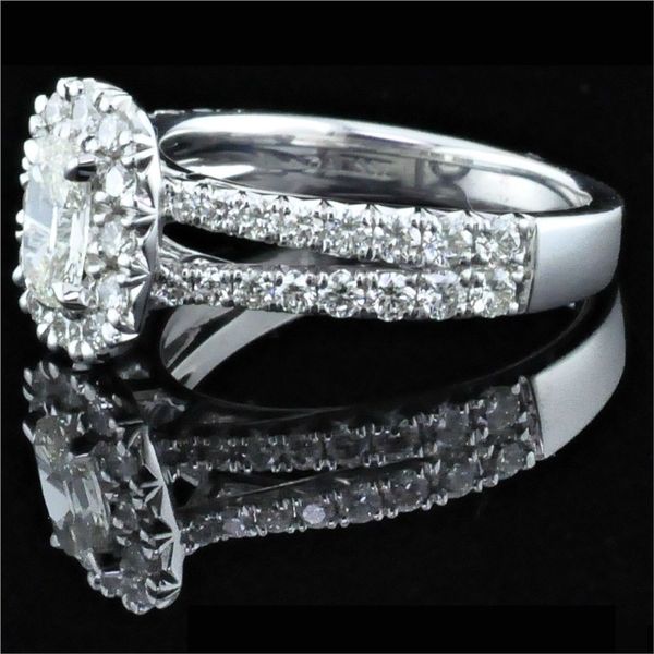 Henri Daussi Diamond Engagement Ring, 1.41ct Total Diamond Weight Image 2 Geralds Jewelry Oak Harbor, WA