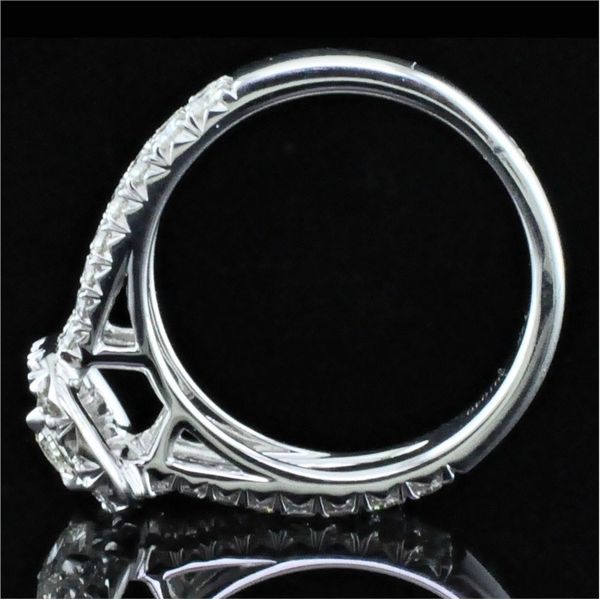 Henri Daussi Diamond Engagement Ring, 1.41ct Total Diamond Weight Image 3 Geralds Jewelry Oak Harbor, WA