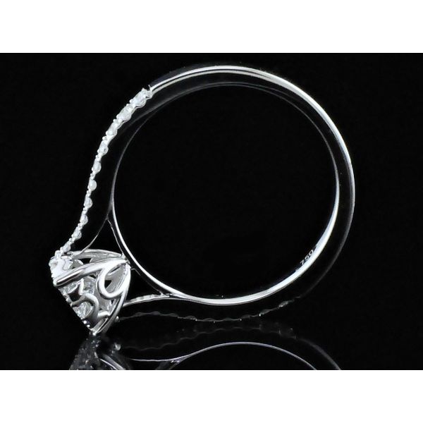 Diamond Cluster Engagement Ring Image 3 Geralds Jewelry Oak Harbor, WA