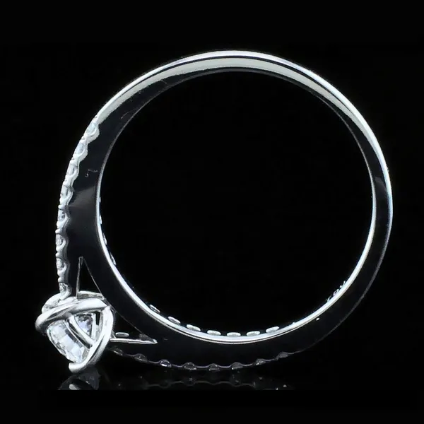 Hearts & Arrows Cut Diamond Engagement Ring Image 3 Geralds Jewelry Oak Harbor, WA