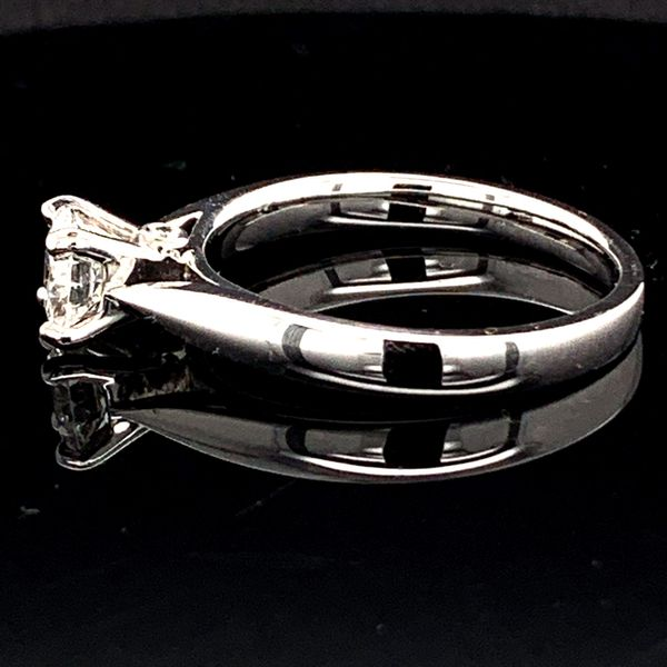 Diamond Solitaire Engagement Ring Image 2 Geralds Jewelry Oak Harbor, WA