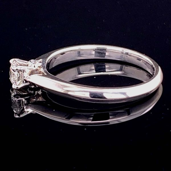 Hearts And Arrows Diamond Solitaire Engagement Ring Image 2 Geralds Jewelry Oak Harbor, WA
