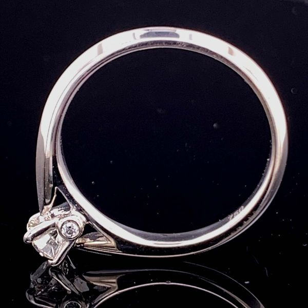 Hearts And Arrows Diamond Solitaire Engagement Ring Image 3 Geralds Jewelry Oak Harbor, WA