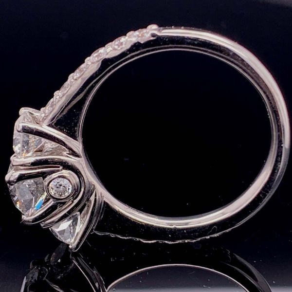 Diamond Engagement and Wedding Ring Set Image 4 Geralds Jewelry Oak Harbor, WA