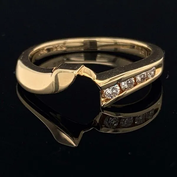 Marquise Diamond Wedding Set Image 4 Geralds Jewelry Oak Harbor, WA