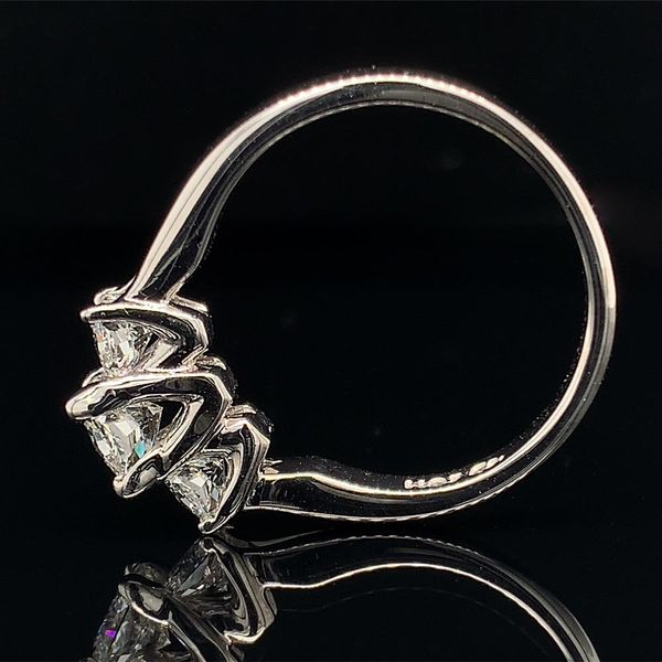 Estate 3 Stone Ring With 3 Hearts On Fire Dream Cut Diamonds Image 3 Geralds Jewelry Oak Harbor, WA
