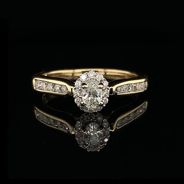 Oval Cut Diamond Engagement Ring Geralds Jewelry Oak Harbor, WA