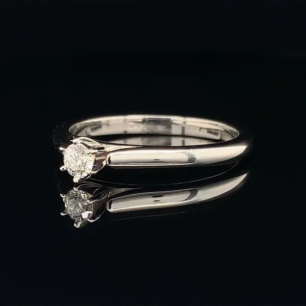 .13Ct Hearts And Arrows Cut Diamond Solitaire Engagement Ring Image 2 Geralds Jewelry Oak Harbor, WA