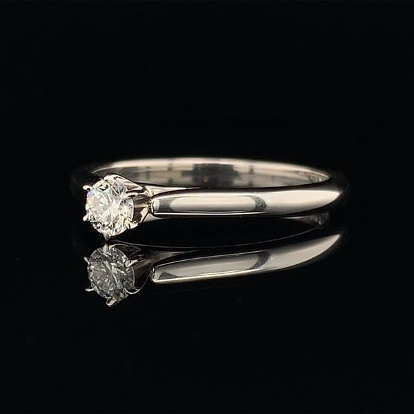 .18Ct Hearts And Arrows Cut Diamond Solitaire Engagement Ring Image 2 Geralds Jewelry Oak Harbor, WA