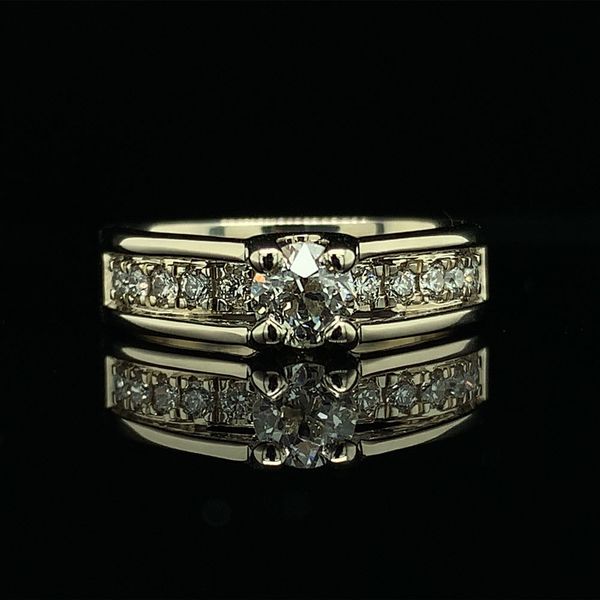 Yellow Gold And Diamond Ladies Ring, .74cttw Geralds Jewelry Oak Harbor, WA