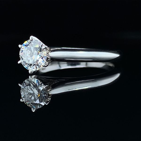 .76Ct Hearts And Arrows Cut Diamond Solitaire Engagement Ring Image 2 Geralds Jewelry Oak Harbor, WA