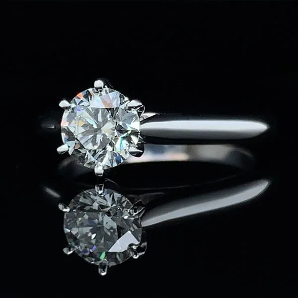1.00Ct Hearts And Arrows Cut Diamond Solitaire Engagement Ring Image 2 Geralds Jewelry Oak Harbor, WA