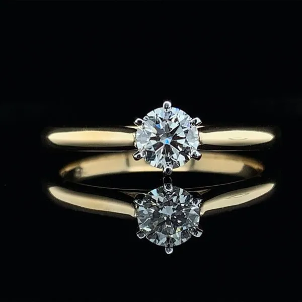 .40Ct Hearts And Arrows Daimond Solitaire Engagement Ring Geralds Jewelry Oak Harbor, WA