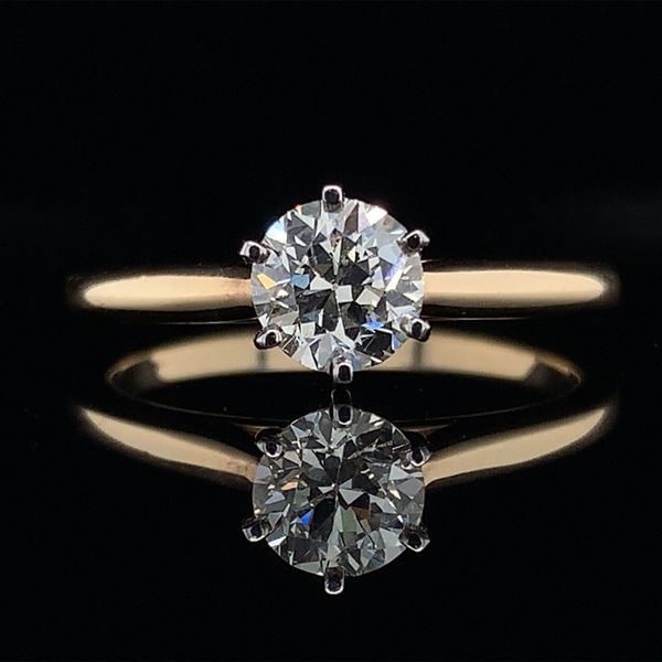.68Ct Old European Cut Diamond Solitaire Engagement Ring Geralds Jewelry Oak Harbor, WA