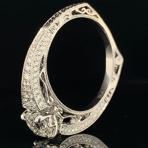 Hearts And Arrows Diamond Engagement Ring Image 3 Geralds Jewelry Oak Harbor, WA